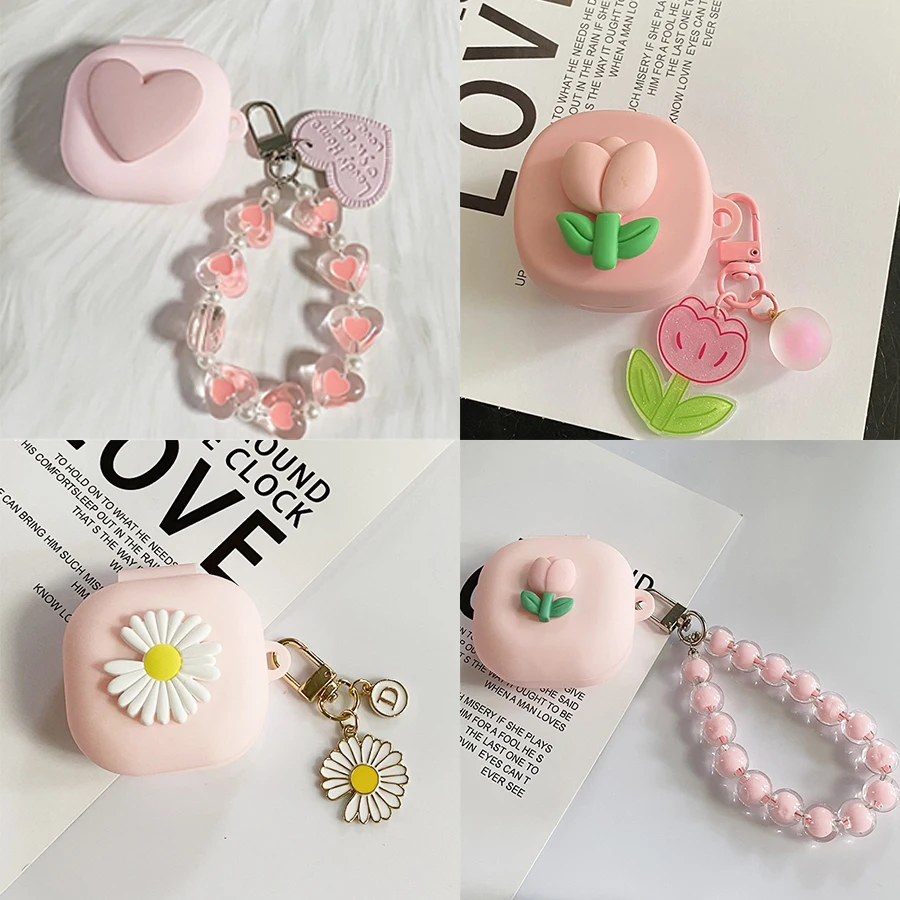 Per Anker Soundcore R50I / P20I Custodia Fashion Tulip Flower Auricolare Cover In Silicone Per Soundcore P20I Accessori Scatola Di Ricarica