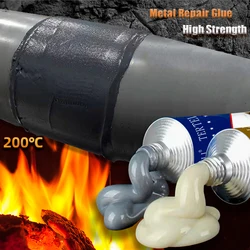 High Temperature Metal Repair Glue Cast Iron High Strength Repairing Adhesive Heat Resistance Cold Weld Industrial Glue Sealers