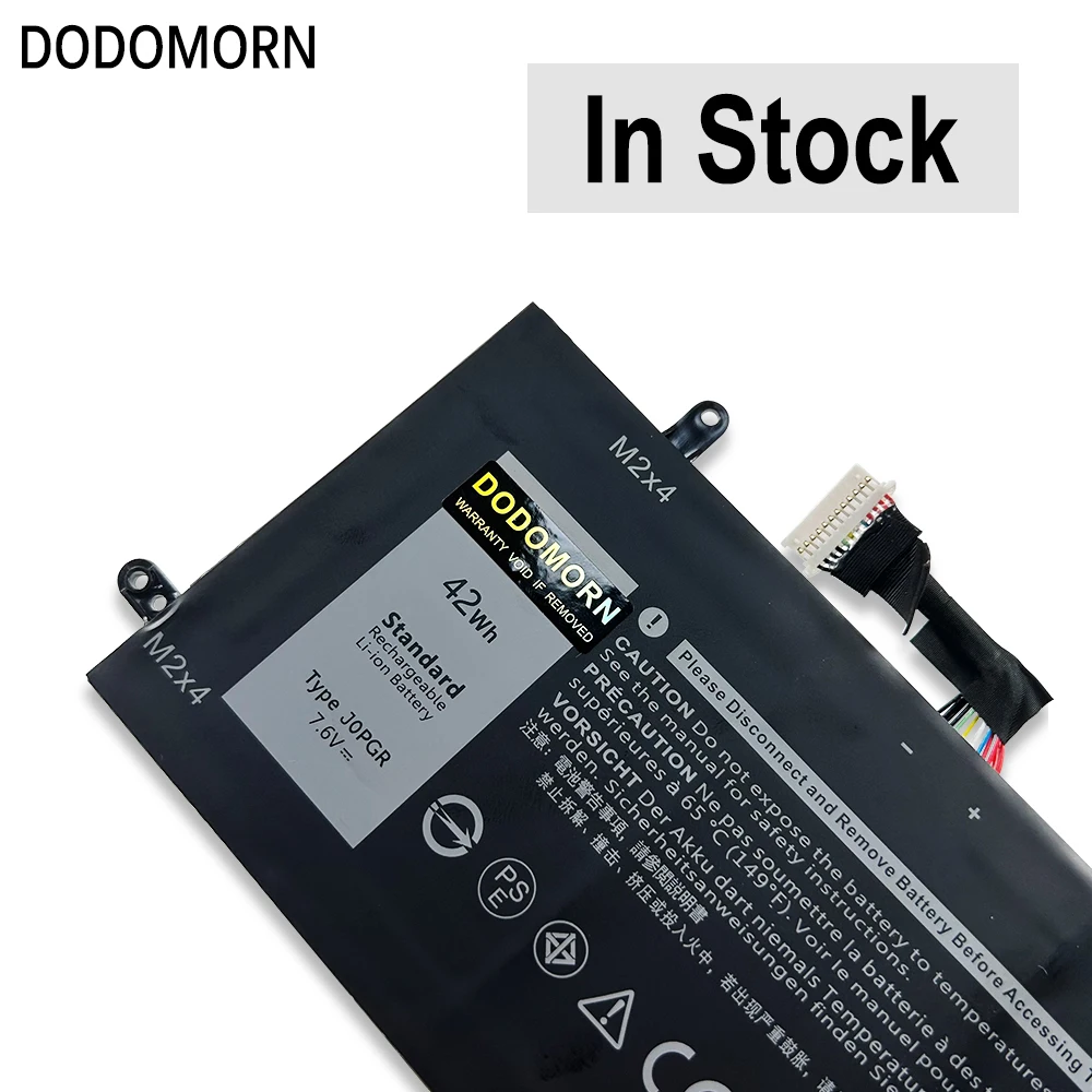 Bateria do Portátil para Dell Latitude em Série 12 5290 em T17g Jopgr X16tw 1wnd8 42wh 5250mah J0pgr 7.6v Novo - Imagem 5