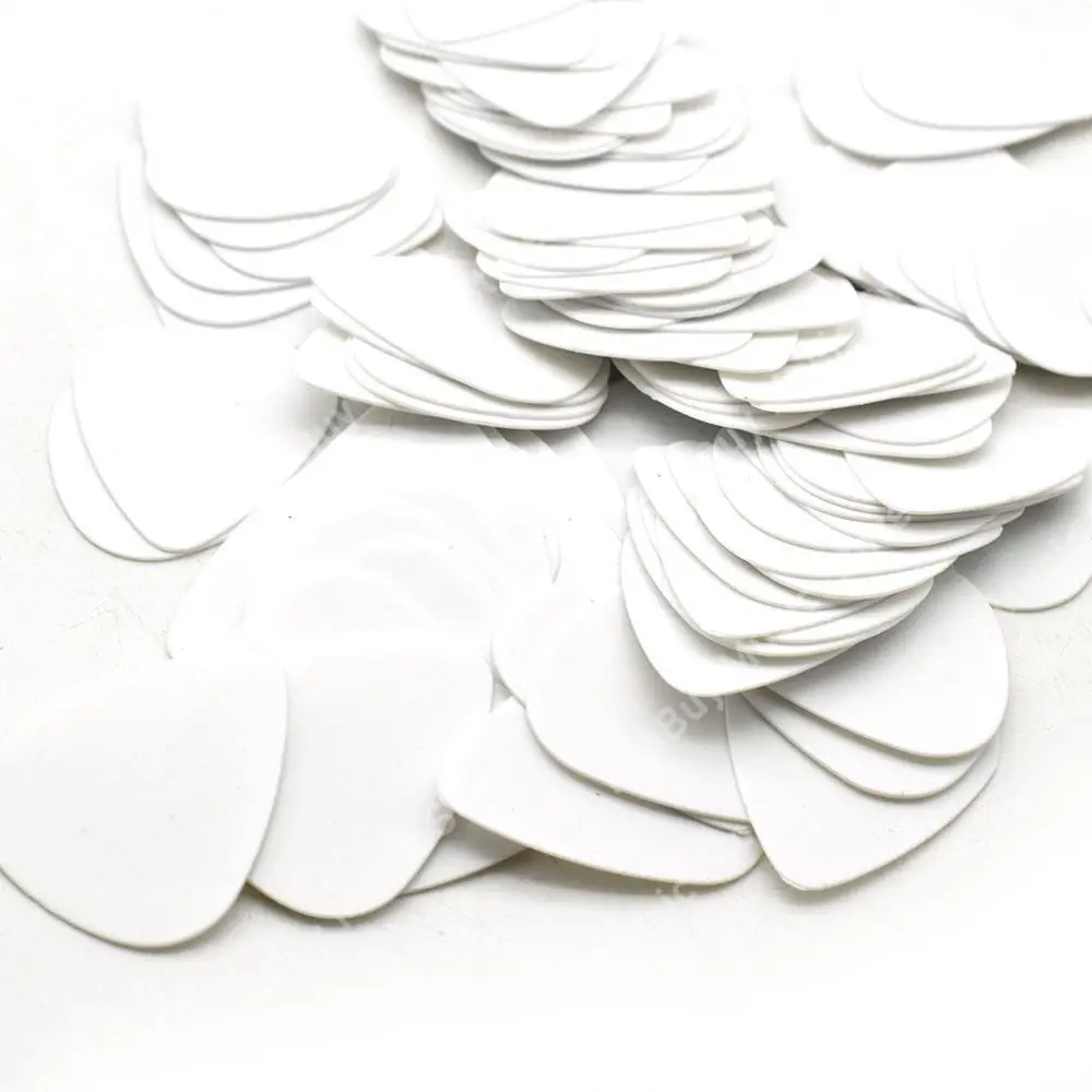 Description Picture 5 of item100pcs Guitar Picks ABS Acoustic Electric Ukulele Guitar Plectrum 0.46mm 0.71mm Standard Mediator Guitar Parts&Accessories