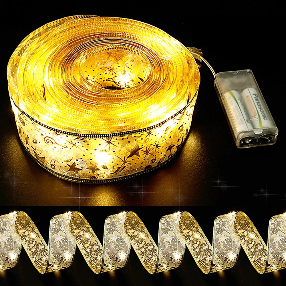 5MeterRibbonLEDFairyLightChristmasDecorationChristmasTree