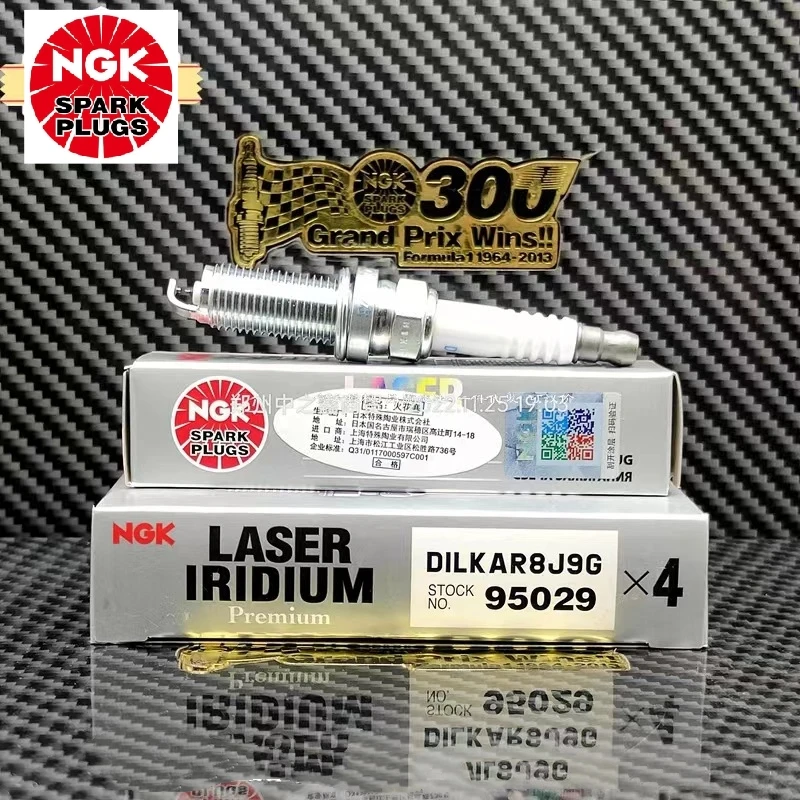 4 Pz Originale Ngk 95029 Muslimah Laser Iridio Platino Candela Per Toyota C-Hr Corolla Levin 2016- 1.2T 8Nr-Fts 9Nr-Fts