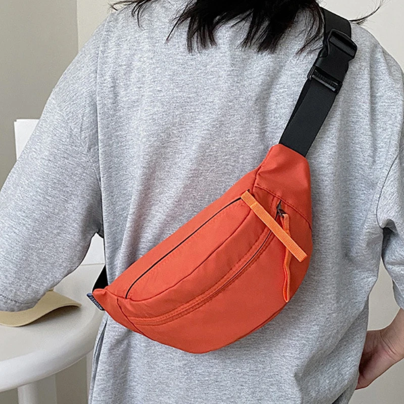 New Fashionable Flow Large Capacity Casual Lightweight Small Canvas Handbag ,Man One Shoulder Package Breast Pack