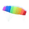 Outdoor Fun High Quality 1.4m Dual Line Parafoil Kite With Handle String Rainbow Kite Sports Toys Beach Good Flying 4