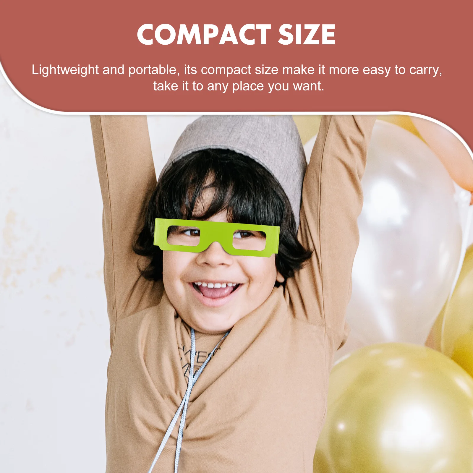 20 Pcs 3d Party Eyeglasses Kids Cardboard for Anaglyph Lights Child