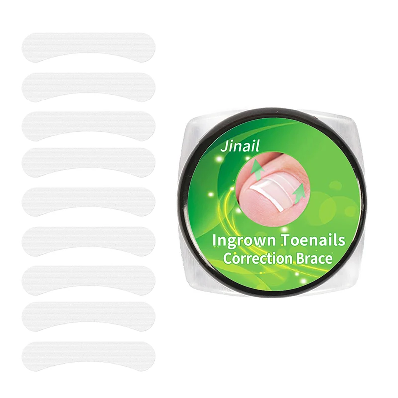 10Pcs Eingewachsene Zehennagel Korrektur Werkzeug Richt Clip Klammer Eingewachsene Zehennagel Behandlung Elastische Patch Aufkleber Pediküre Werkzeug – Detail 10