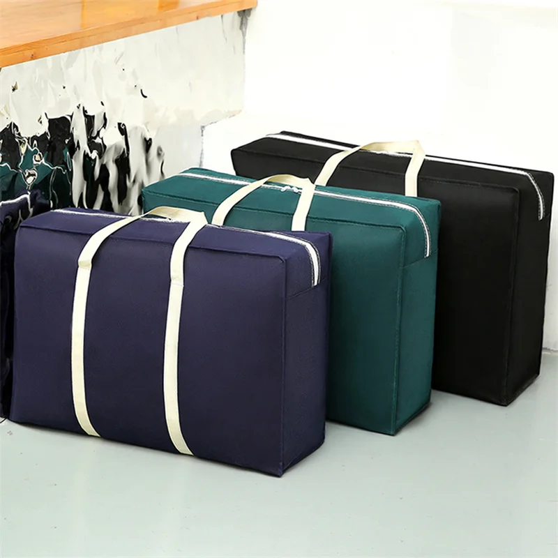 

Clothes Quilt Storage Bag Organizer Large Capacity Dust-proof Moisture-proof Clothing Quilt Bag Bags for Students' Dormitories