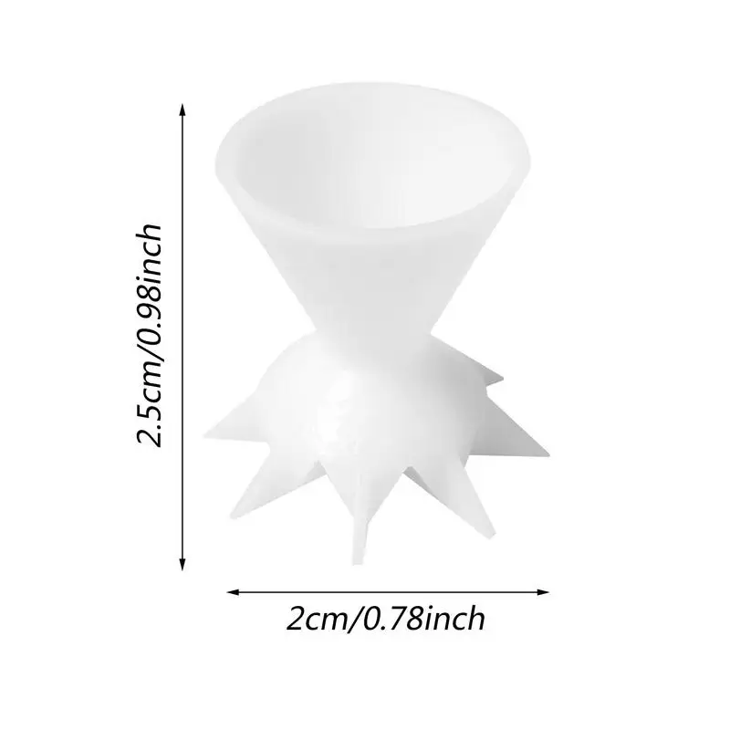 Acrylic Paint Pouring Split Cup Mini 7-Leg Funnel Split Cup For DIY Making Pour Painting Mandala Flower Graffiti Accessories paint pouring cup