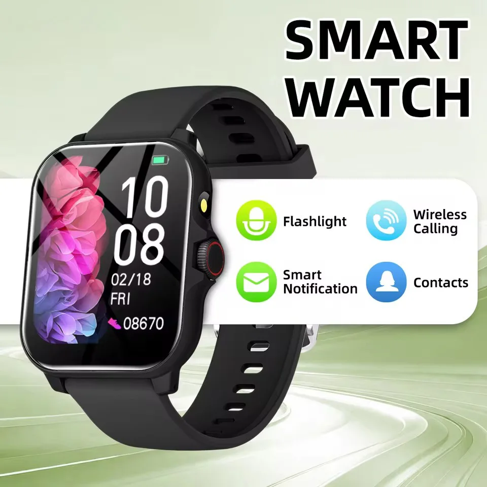 2026 NEW Smartwatch 1.83"HD Screen With Bluetooth Call Multi-Sports Modes IP68Waterproof Watch for Women Men Gift Choice Best 1