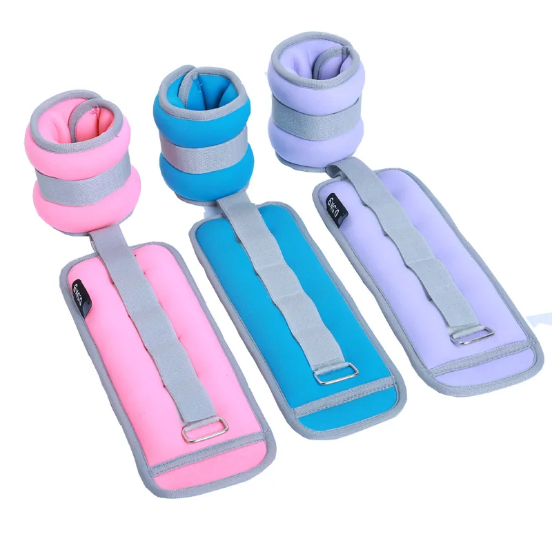 Pesos Tornozelo Ajustáveis - Par 2-4.5kg - 10 Barras 500g - Rosa