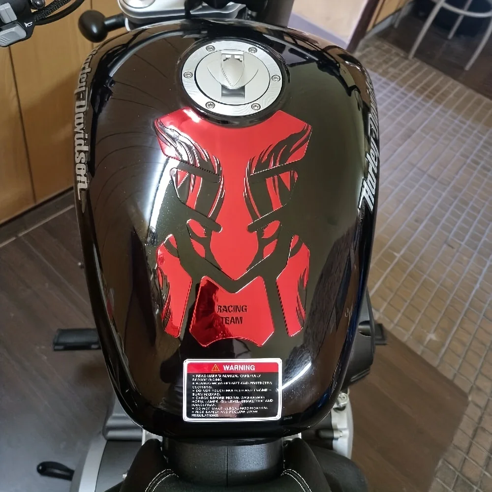 3D Gas Tank Protector for Motorcycle Tank Pad Decal PVC Soft Rubber Pad Protector Sticker Anti Slip Waterproof Sticker Moto gas tank protector sticker motorcycle stickers motorcycle tank sticker motorcycle accessories