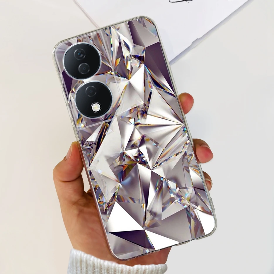 Cute Cat & Butterfly Painted Soft Silicone Phone Case -