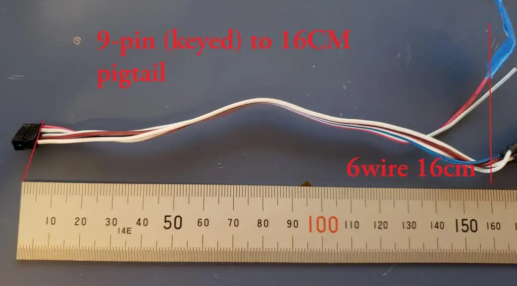 

16CM 24AWG DuPont 2.0 Pigtail motherboard USB pin adapter cable DuPont 2.0 Wiring Harness Assembly