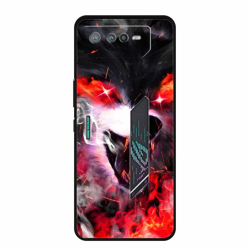 Fashion Soft TPU Silicone Back Case for Asus ROG Phone - Trendy Protective Phone Cover Bumper