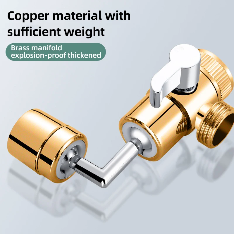1080 ° universal rotary faucet dual-mode nozzle washbasin kitchen robot arm extension faucet aerator bathroom accessories 2