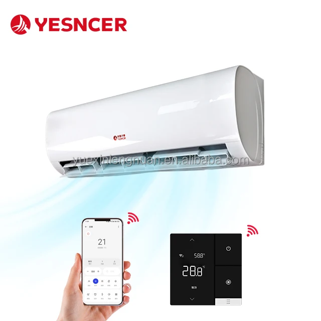 3P Energy Saving Chilled Water Wall Hanging Mounted Fcu Fan Coil Units for Hotels With Heat Pump or Chiller 5