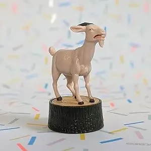 Miniature Figurines Miniature Ornament Ornament Crafts Screaming Goat Figurine Statue