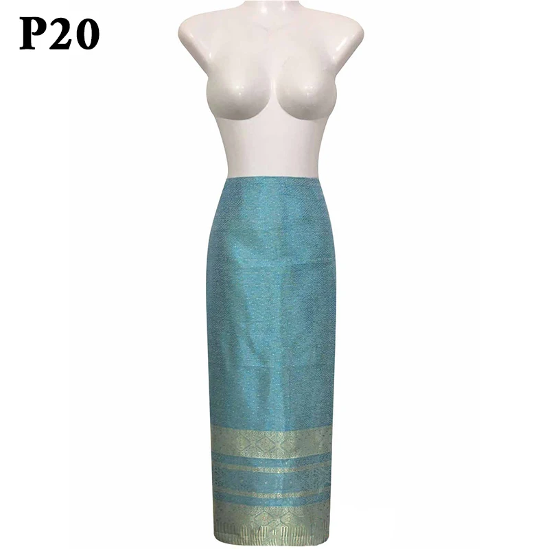 Thai Dress Dai Traditional Clothing Xishuangbanna Thailand Skirt For Women Southeast Asia Dai National Festival Costume Palace Dress thai style skirt