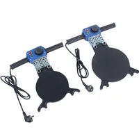250mm Heating Board PE Pipes Butt Welding Machine Fuser Fittings Heating Non-Stick Plate Hot Plate Hand Heating Plate 1