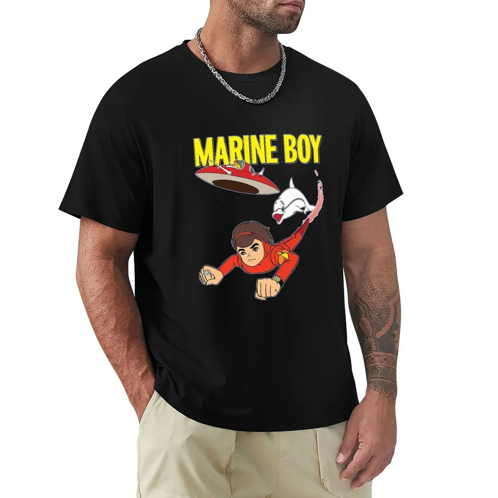 

Marine Boy T-Shirt new edition boys whites mens graphic t-shirts pack hippie clothes customs fitted t shirts for men