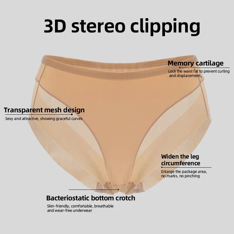 Description Picture 5 of itemWomens Slimming Panties High Waist Tummy Control Briefs Female Trainer Shaping Underpants Butt Lifter Shapewear Underwear