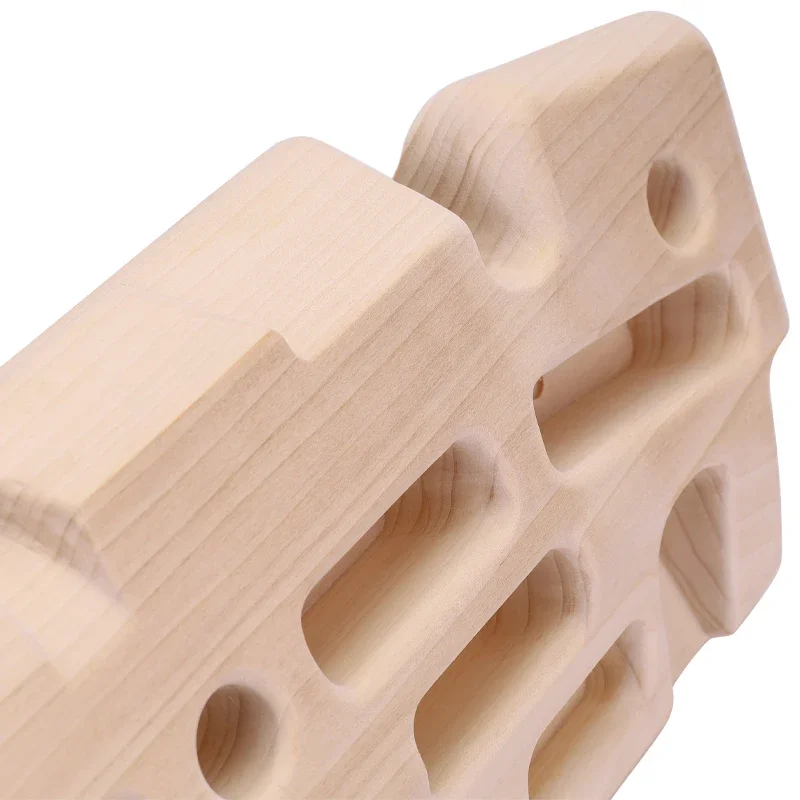 Best Indoor Bouldering Training Climbing Wall Portable Wooden Rock Climbing Hangboard