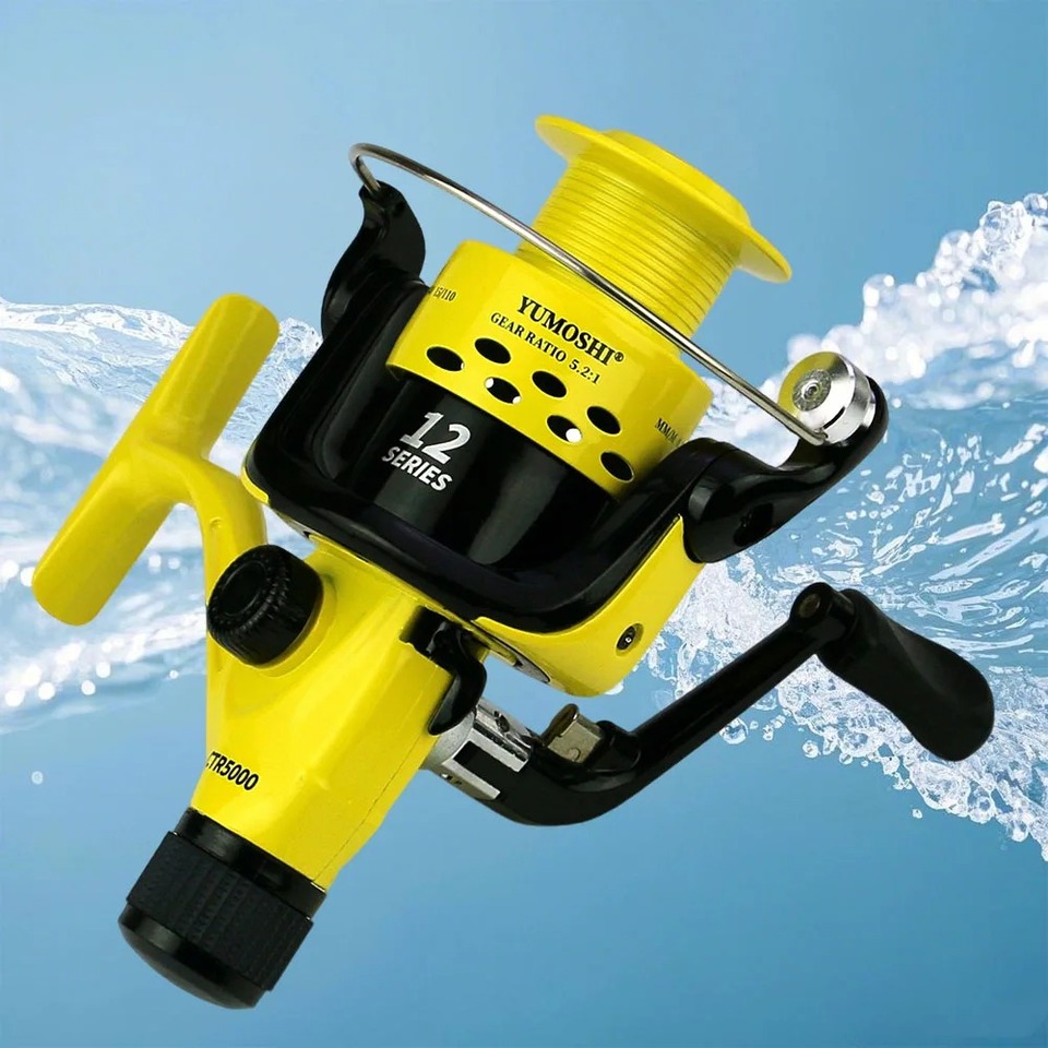 Reel Fishing Tools Fishing Supplies Tackle Retractable Extension Rotating Reels Cord Spinreels Goods For Accessory Things Stuff