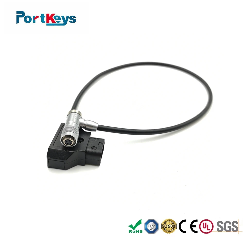 PortKeys BM5 BM7 HH7 HS7T Monitor Power Cable Anton Bauer D-TAP to 4 Pin Female Connector Right angle | Обустройство дома