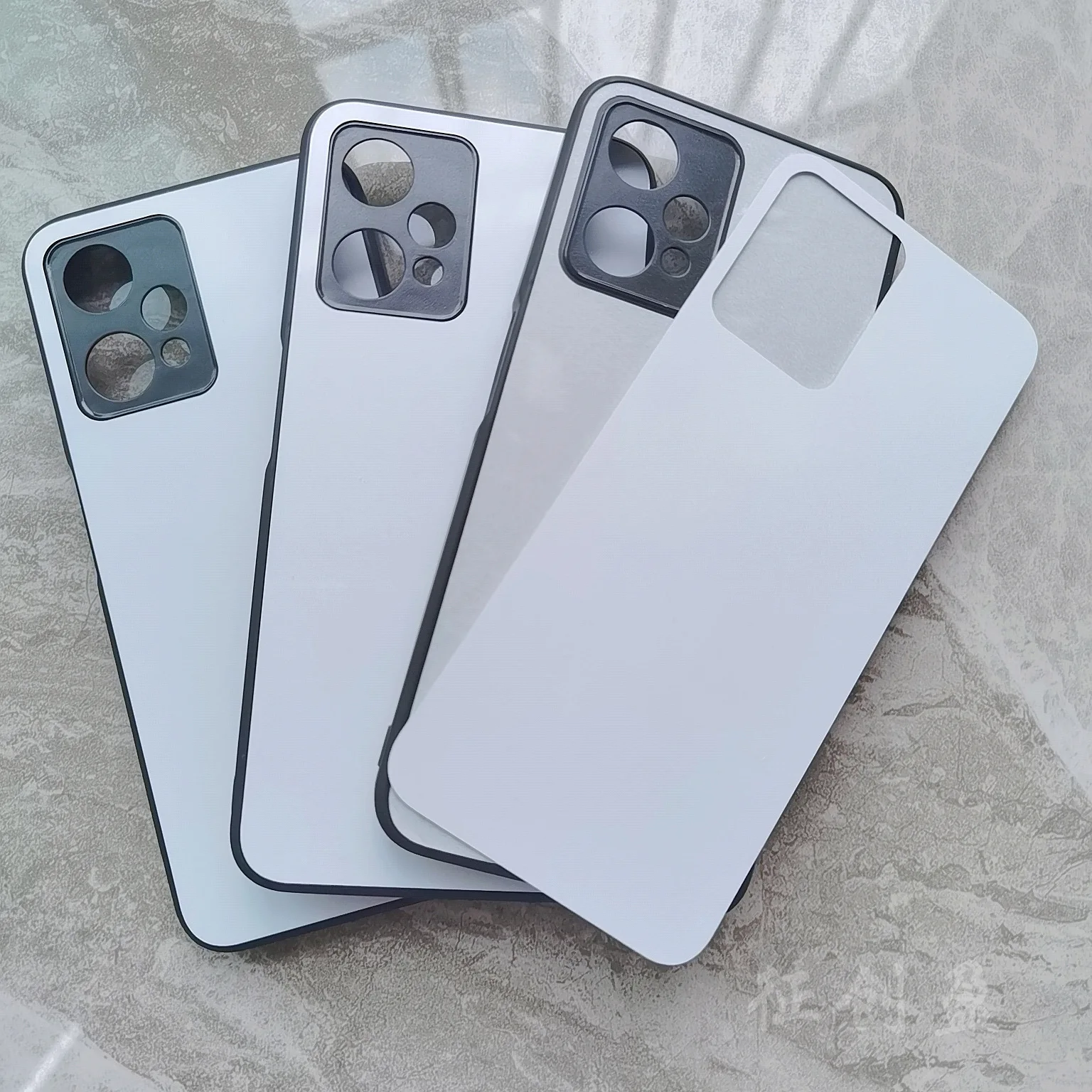 

10pcs 2D tpu rubber sublimation blank phone cases for realme 10 9 pro plus 9i 8 5G 8i 7 7i case cover sublimate