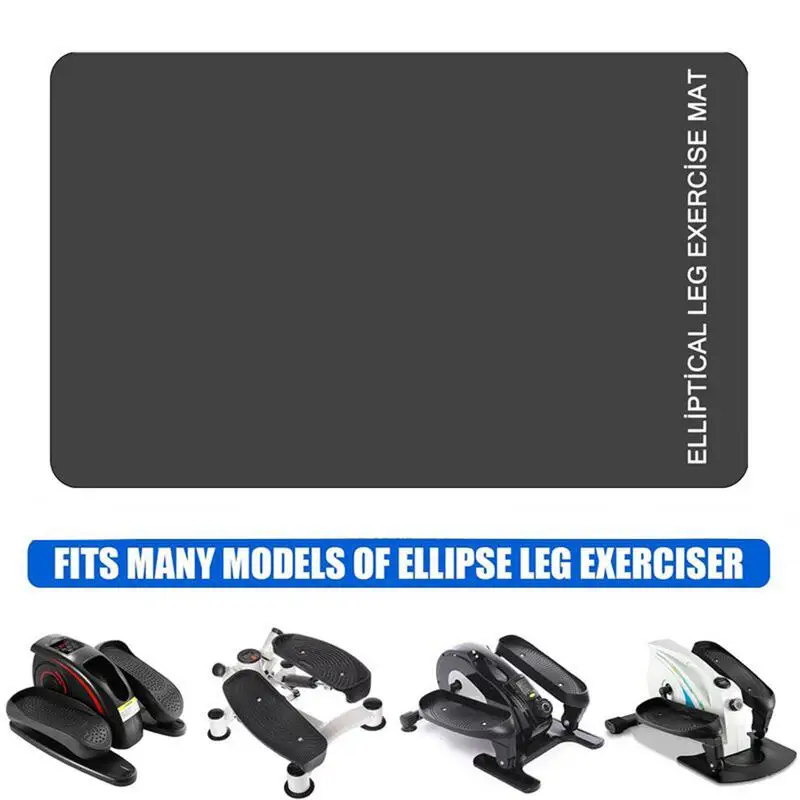 Ellipse Leg Exerciser Non Slip Mat Exercise Equipment Mat Fitness Home Sports Accessories for Under Desk Elliptical Peddler