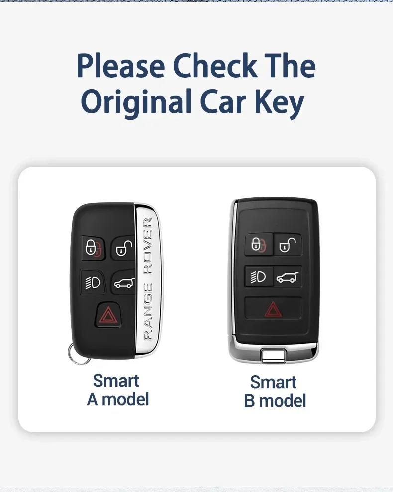 Zinc Alloy Car Remote Key Case - Premium Auto Key Protector