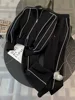 Women's Tracksuit Contrast Zipper Full Sleeve Jackets High Wasit Drawstring Straight Pants Female Suits 2025 Spring Lady Outfits 5