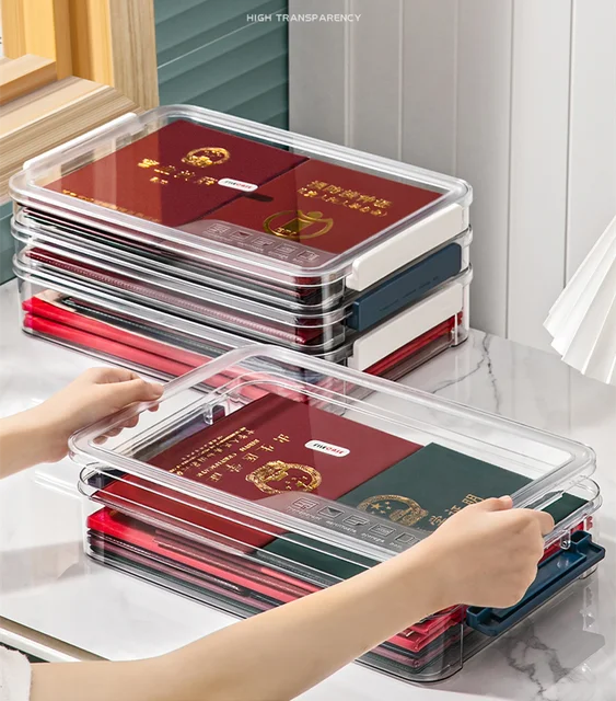 Photo Storage Box Storage File Boxes Clear File Box Storage Paper