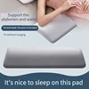 Lumbar pillow on the bed, lumbar pad, lumbar support, lying flat, sleeping artifact, lumbar support, lumbar protrusion, leaning 1