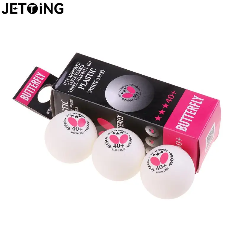 6pcs Professional 40+ 40mm High Quality Of Table Tennis Balls Table Tennis Balls Three-star Level 2 Packs Ping Pong Balls