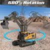 RC Excavator 1:20 Remote Control Truck 2.4G RC Crawler Engineering Vehicle Truck Radio Control Children's Day Christmas Gifts 4