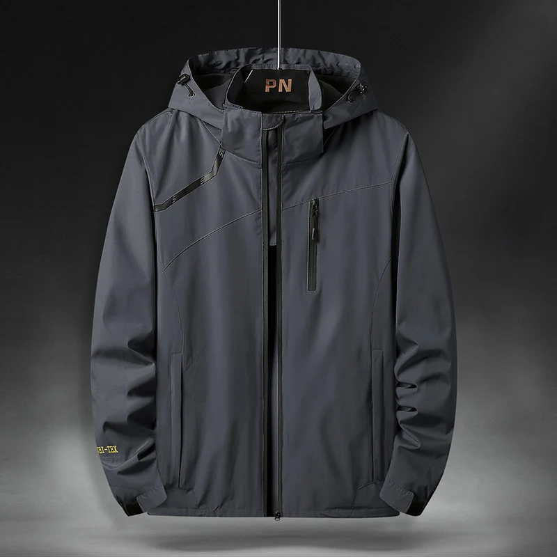 Waterproof Jackets Windbreaker Men Plus Size 45-130kg 5XL 6XL 7XL Outdoor Windproof Rainproof Coat Big Size Jaqueta 점퍼 남자 Veste 5