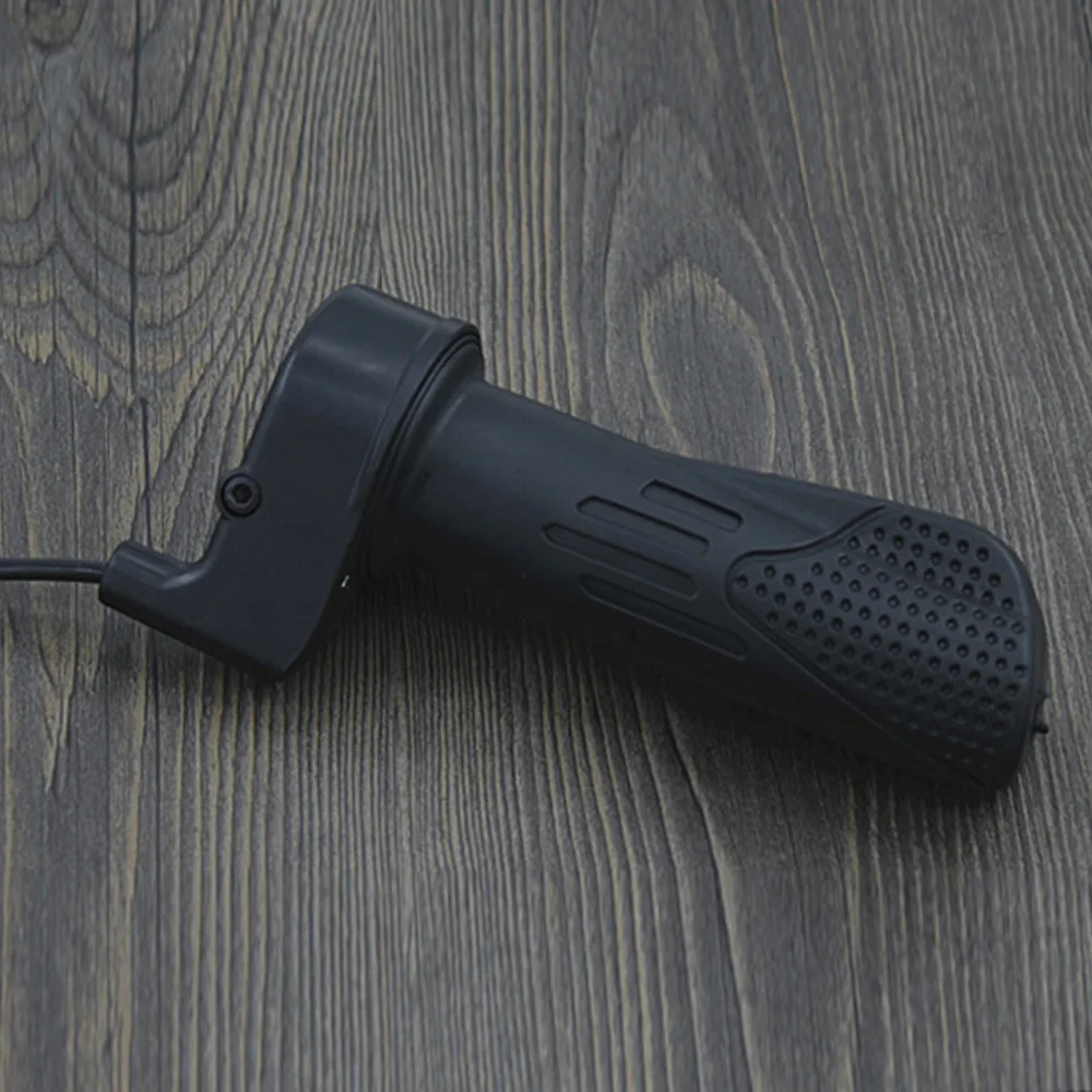 

Electric E-Bike Adjustable Speed control handle Throttle Grip Handlebar Motorcycle Black Replacement Accessories
