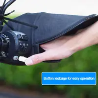 Hurcycles-Gants de guidon pour vélo électrique, protection solaire d'extérieur, coupe-vent, accessoires imperméables 3