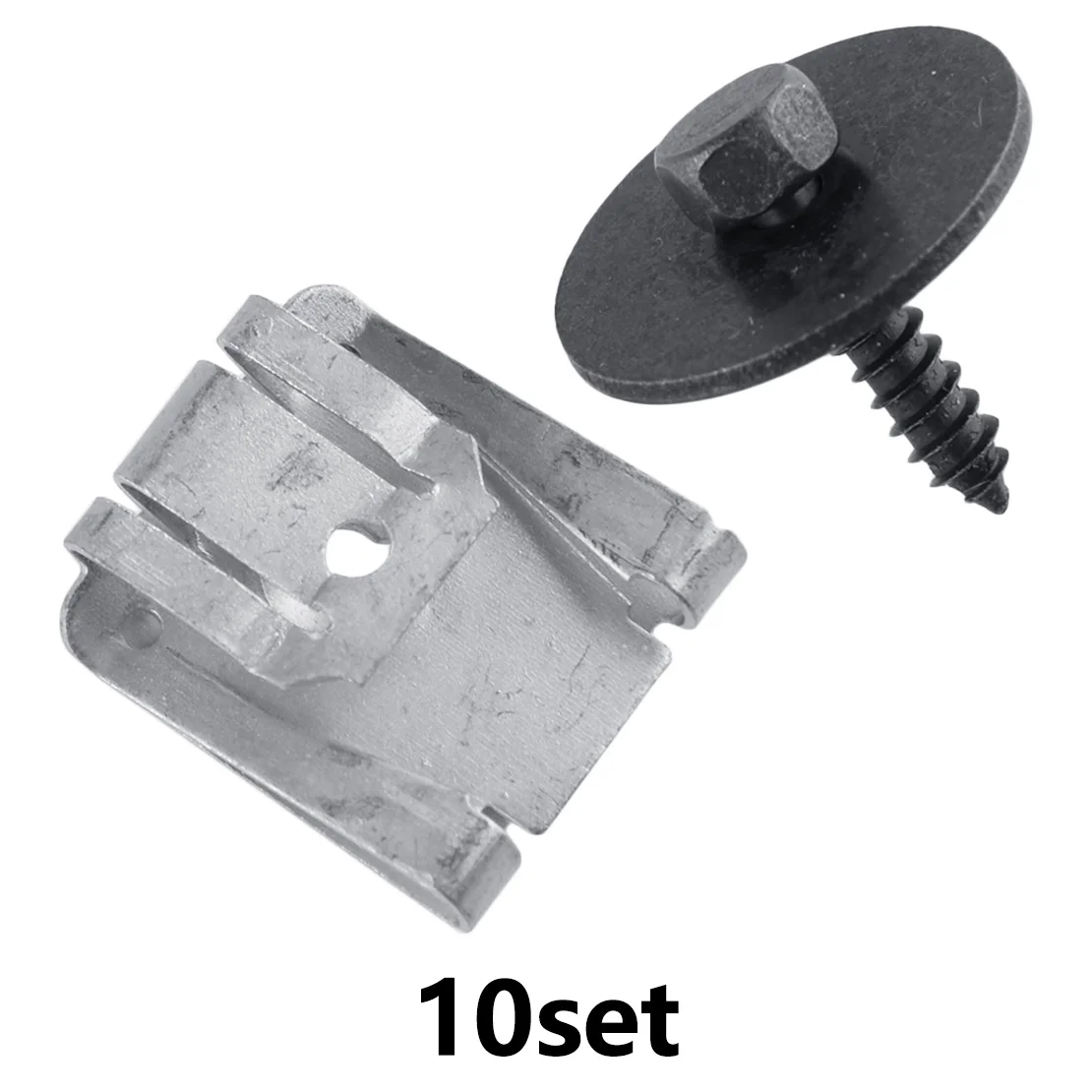 5X Staffa Di Fissaggio Sottoscocca + Viti In Metallo Per MINI R55 R60