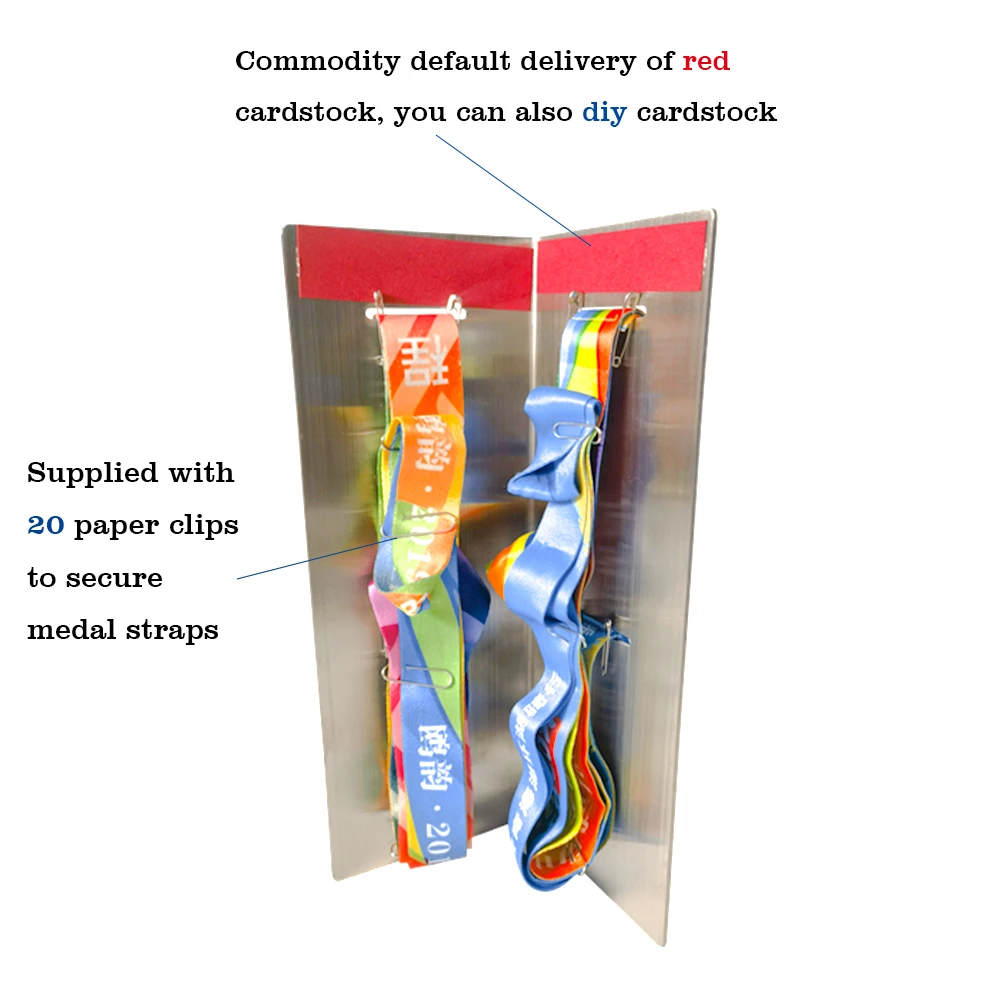 RUNGIFT Porte Médailles Course à Pied 40×13 Cm – Support Médaille