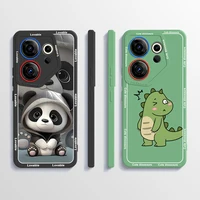 For Tecno Camon 20 Premier 5g Phone Case Dinosaur Shockproof Soft Liquid Silicone Cover For Tecno.jpg