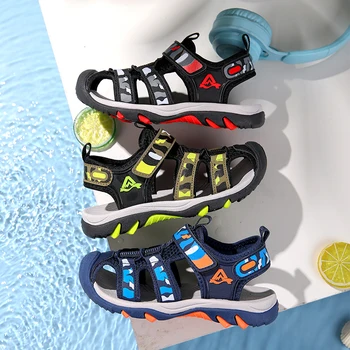 Street Fashion Child Sport Sneakers Breathable Trend Outline Lightweight Daily Outdoor Leisure Play Shoes