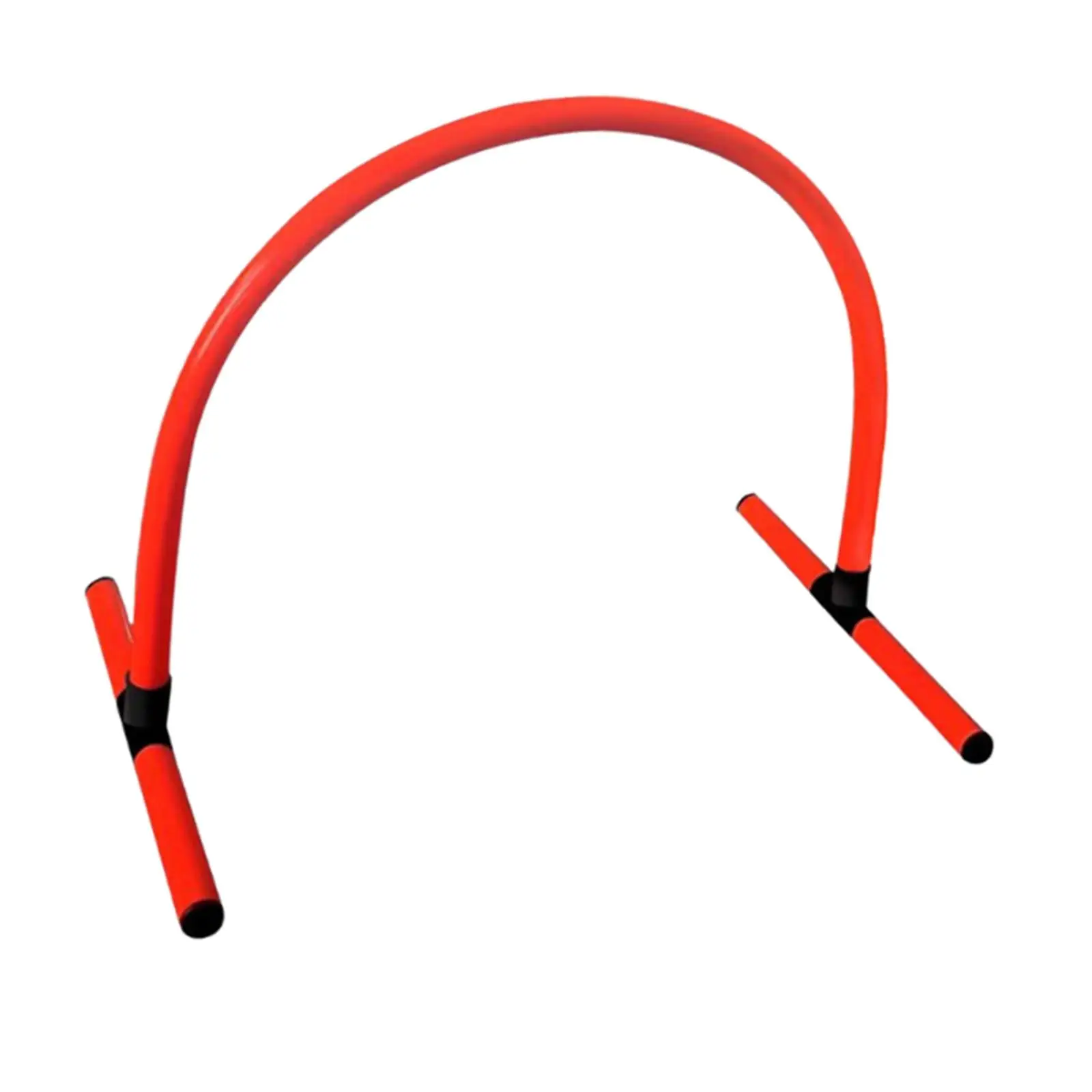 Soccer Training Passing ARC Speed Agility Training Hurdle Detachable Sturdy Footwork and Kicking Drill for Football Baseball