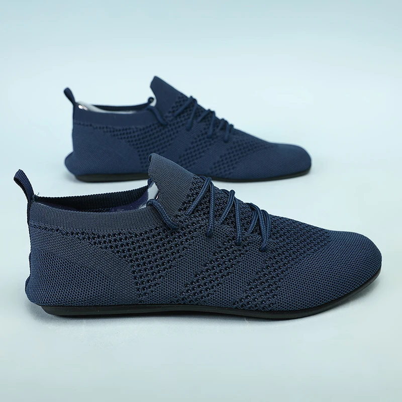 MAEDEF Klassische Herren-Mesh-Schuhe, hochwertige flache Outdoor-Wanderschuhe, modisch, atmungsaktiv, rutschfest, lässige Slipper, Sommer-Herrenschuhe