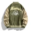 New Baseball Jacket Men Fashion Embroidered Jackets Coats High Street Outwear Man Bomber Jacket Hip Hop Clothing Top 3