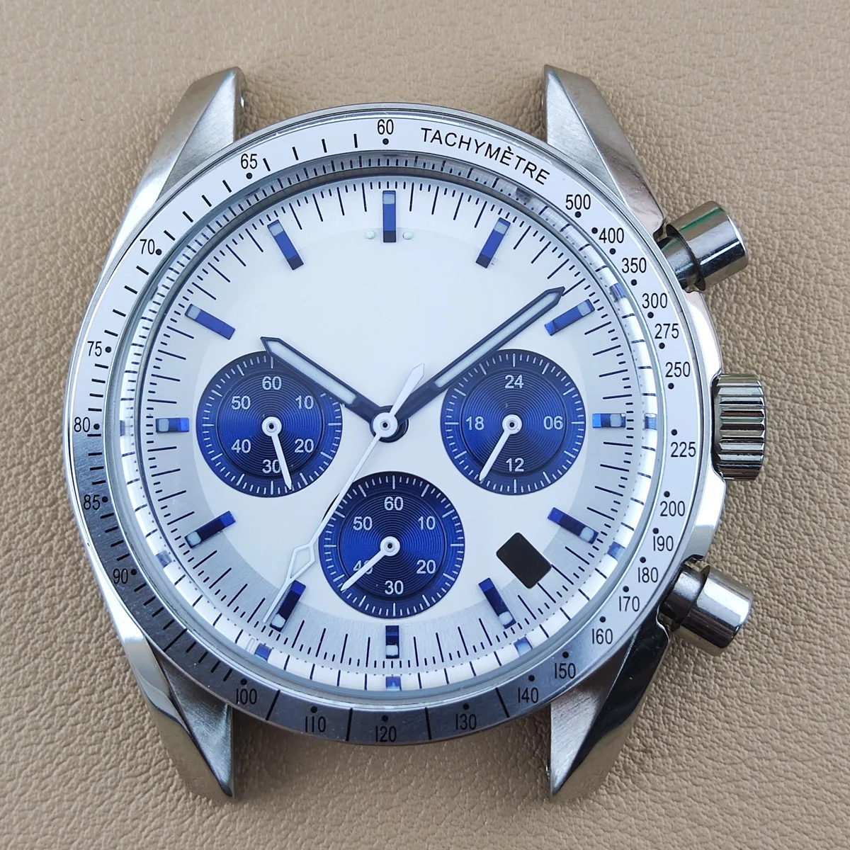 Vk63ケースnh35腕時計ケースダイヤル日本クォーツ時計VK63運動カスタム