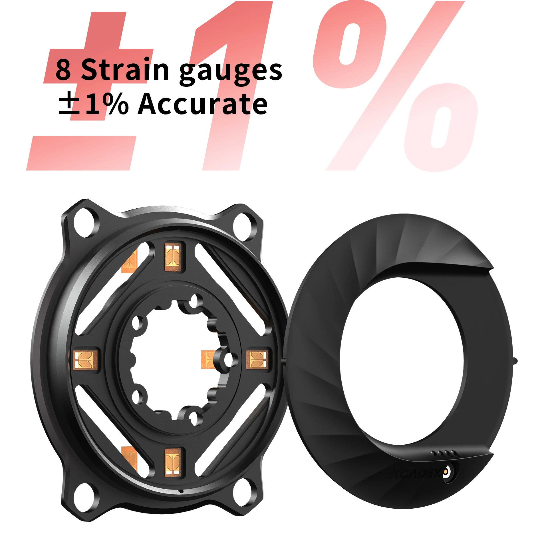 Xcadey-パワーメーター,スパイダーブラック,104bcd 110bcd,sram