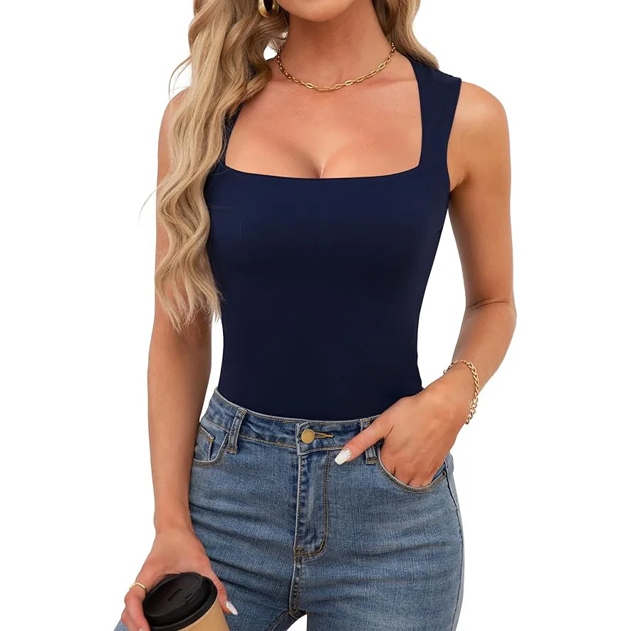 Sleeveless Backless Cropped Tank Top for Women Summer