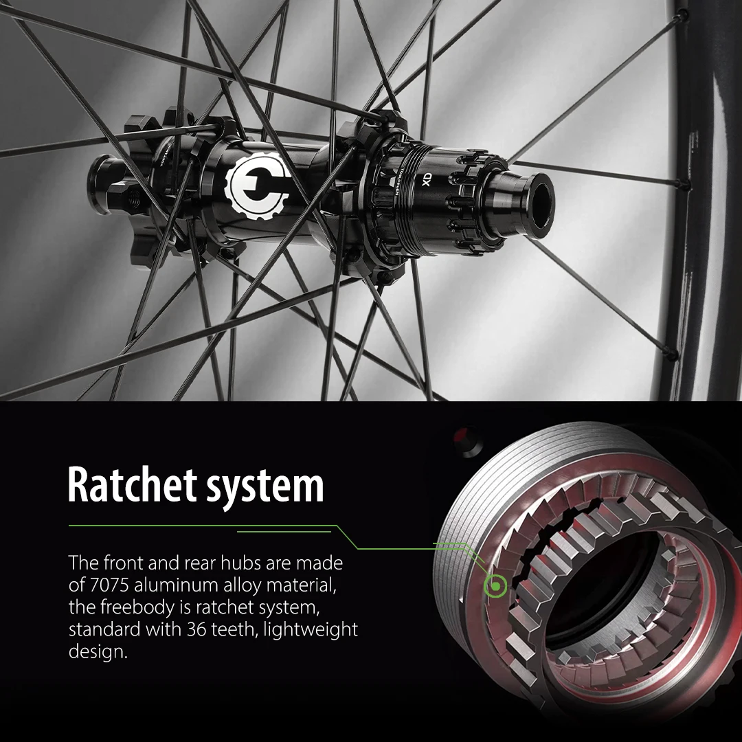 29er Ultralight XC MTB Carbon Wheelset M14 Ratchet System 36T Hub Match 7 Types Of Rim All Mountain Bike Wheels ELITEWHEELS carbon bike wheelset carbon wheelset bike wheelset